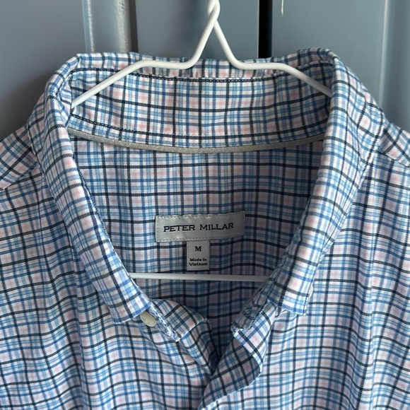 Peter Millar button down dress shirt. - Picture 2 of 2